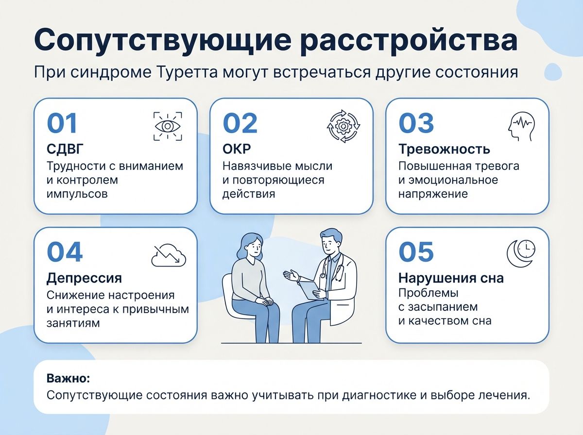 Лечение синдрома Туретта в Стародубе инфографика